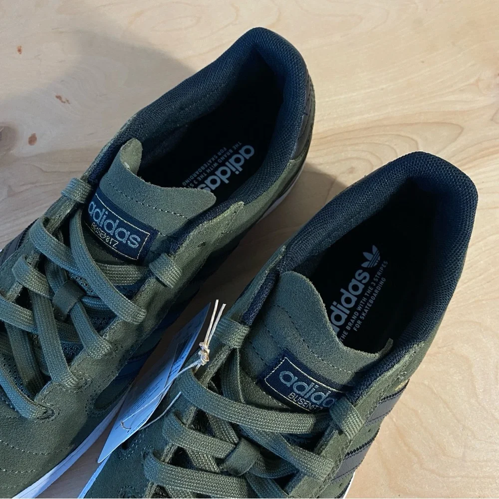 Adidas Busenitz Vulc 2 Olive Green - Size 10